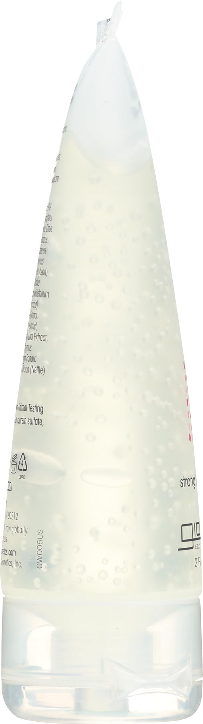 GIOVANNI COSMETICS L.A. Natural Styling Gel - Strong Hold, Eco Chic Technology, Grapefruit seed extract, Aloe Vera leaf juice, Vitamins & Minerals