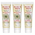 Burt's Bees Soap Bark & Chamomile Deep Cleaning Cream, .75oz Travel Size [3 Pack]