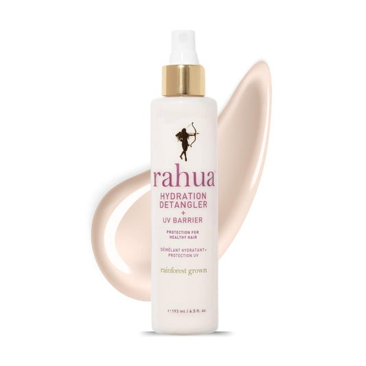 Rahua Hydration Detangler Spray + UV Barrier, Vegan Leave In Hair Spray, Conditioner for Added Shine, Damage Protection, Humidity & Frizz Control