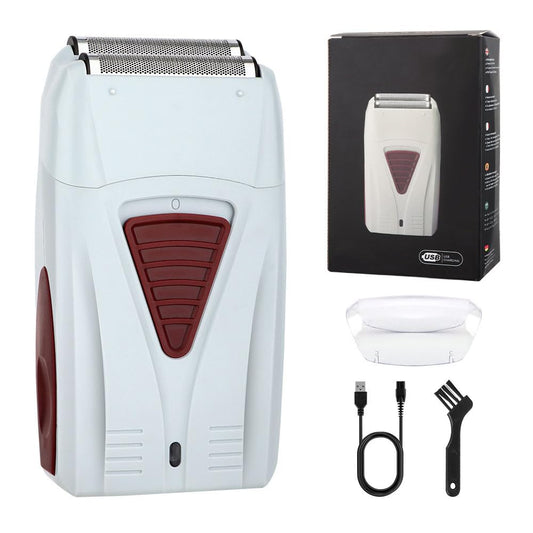 Electric Foil Shavers for Men, Dual Floating Blades for Close & Clean Shaving, Mini Portable Electric Razor with Precision-Compact Body, High Power Beauty and Personal Care QDKVTNDJZ