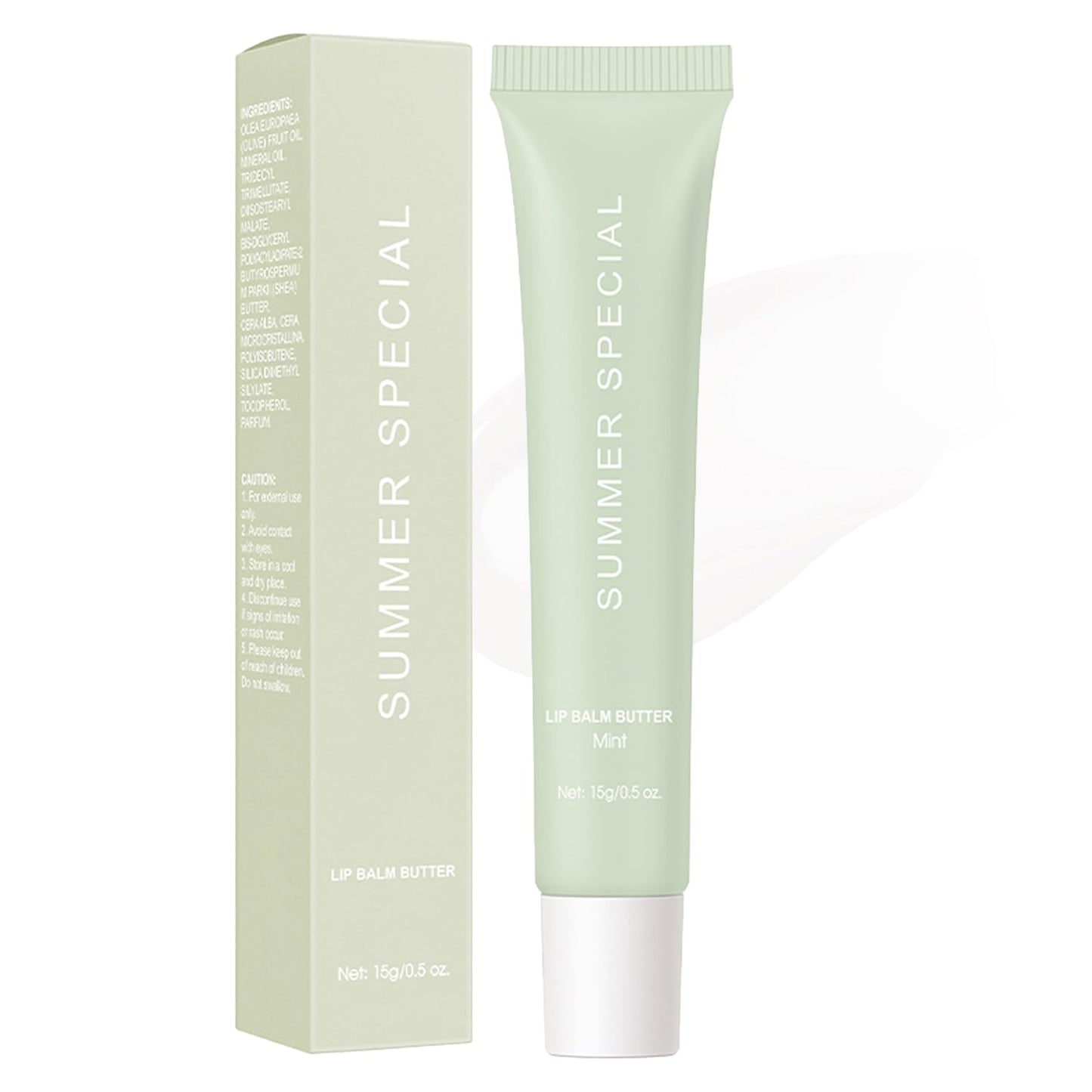 Summer Special Lip Butter Nourishing Hydration Lip Gloss with Shea Butter & Olive Oil Soothes Dry Lips and Lip Care Lip Balm with Natural Tint & Gloss Beauty and Personal Care Eudivine