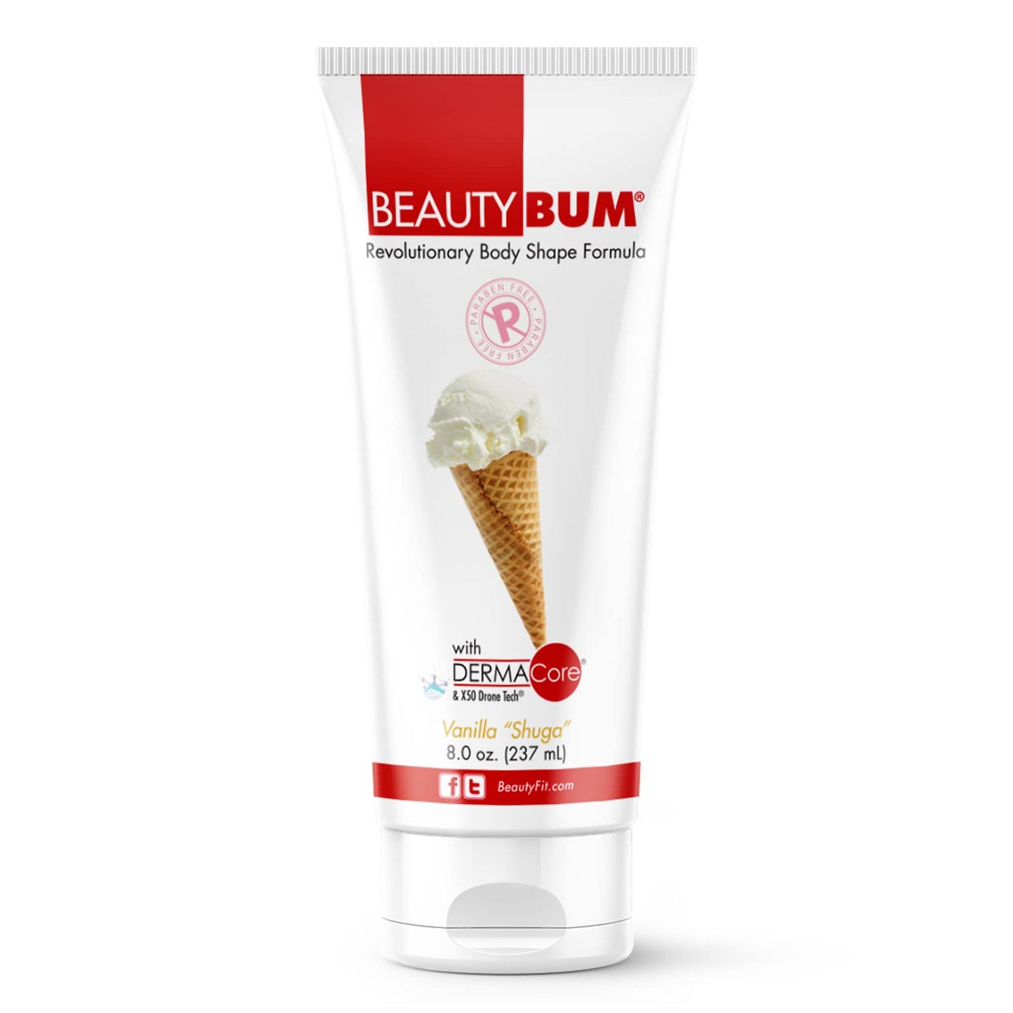 BeautyFit BeautyBum Pump Redefining Muscle Toning Lotion - Tightens Skin and Improves Appearance - Enhances Natural Elasticity and Firmness - Sculpt
