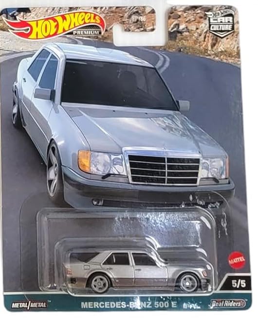 Hot Wheels Car Culture 2023 Canyon Warriors Complete 5‑Pack (FPY86-959C) | BMW M5, Ford Sierra Cosworth, Porsche 944 Turbo, Volvo 142 GL…