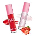 RUDE Cosmetics Berry Juicy Lip Gloss for Women, High Shine Lip Glosses Set, Moisturizing & Hydrating Lipgloss for Girls, Ideal for Day & Night Makeup