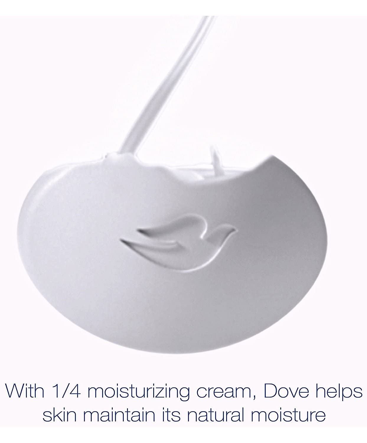 Dove Beauty Bar Soap - Purely Pampering - Shea Butter - 2 Count 4 OZ Bars Per Package - Pack of 2 Packages (Total of 4 Bars)