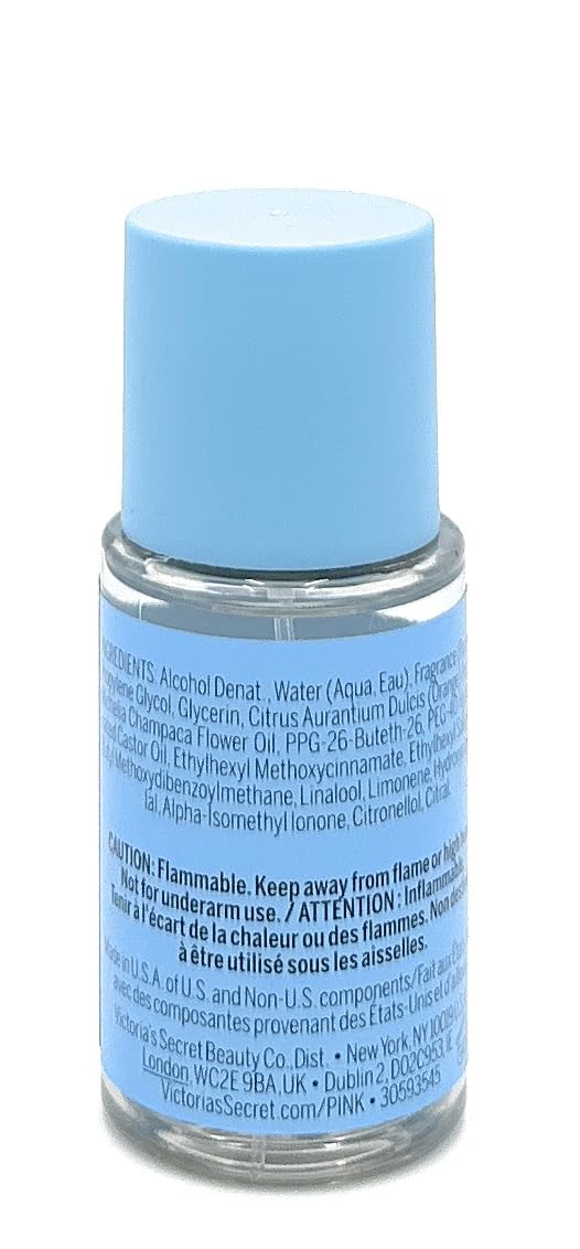 Victoria's Secret Pink Cool & Bright Body Mist with Essential Oils, 2.5 Fl Oz