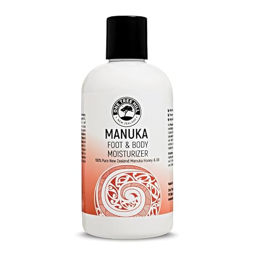 One Tree Hill Manuka Foot & Body Moisturizer | Manuka Honey & Essential Oil Blend | 9 Fl Oz