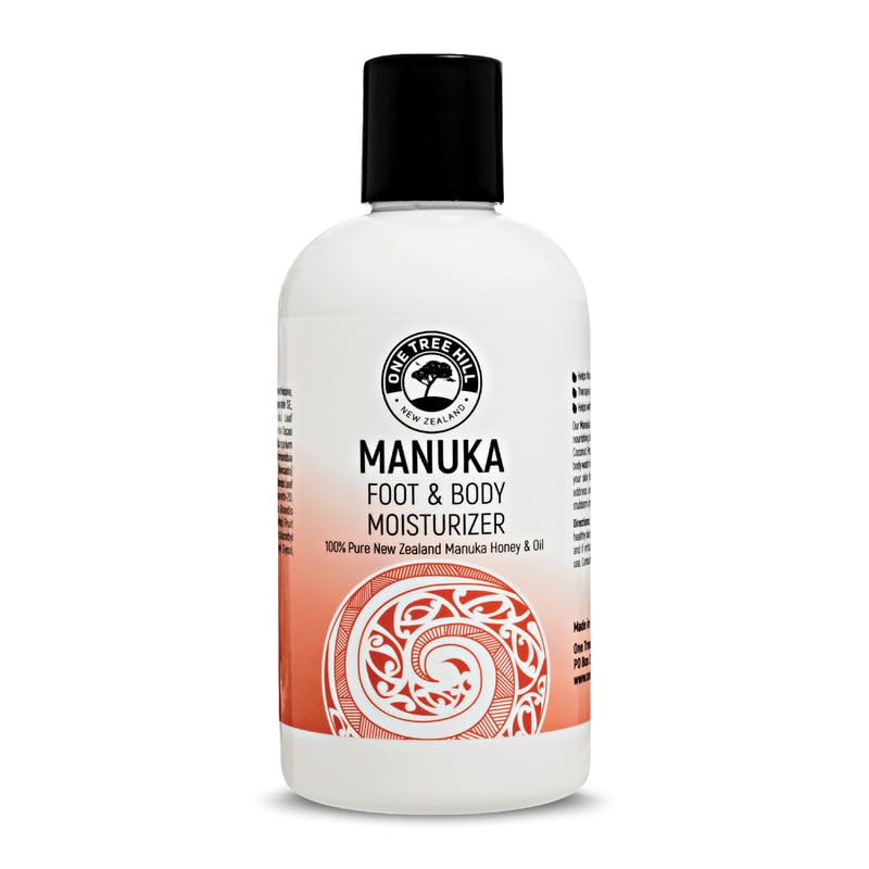 One Tree Hill Manuka Foot & Body Moisturizer | Manuka Honey & Essential Oil Blend | 9 Fl Oz