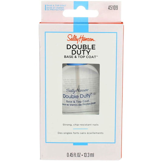 Sally Hansen Double Duty Base & Top Coat 0.45 Ounce (13.3ml) Beauty & Personal Care Sally Hansen