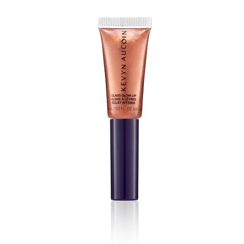 Kevyn Aucoin Glass Glow Lip, Prism Rose: Multi-purpose lip gloss highlighter. 3D reflective glaze, comfortable wearing, non-sticky. Moisturize,