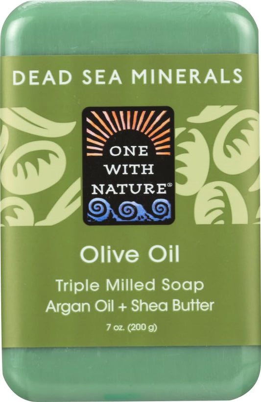One With Nature Dead Sea Mineral Soap Olive Oil - 7 oz Beauty & Personal Care One With Nature