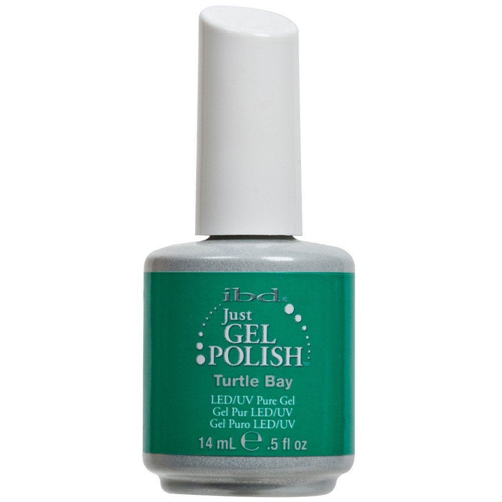 IBD Just Gel TURTLE BAY Soak Off Green Nail Polish UV Manicure .5 oz Salon LED Beauty & Personal Care IBD