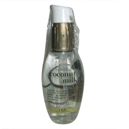 Vogue International Ogx Serum AntiBreakage Ounce 118ml, Nourishing Coconut Milk, 4 Fl Oz Beauty & Personal Care OGX