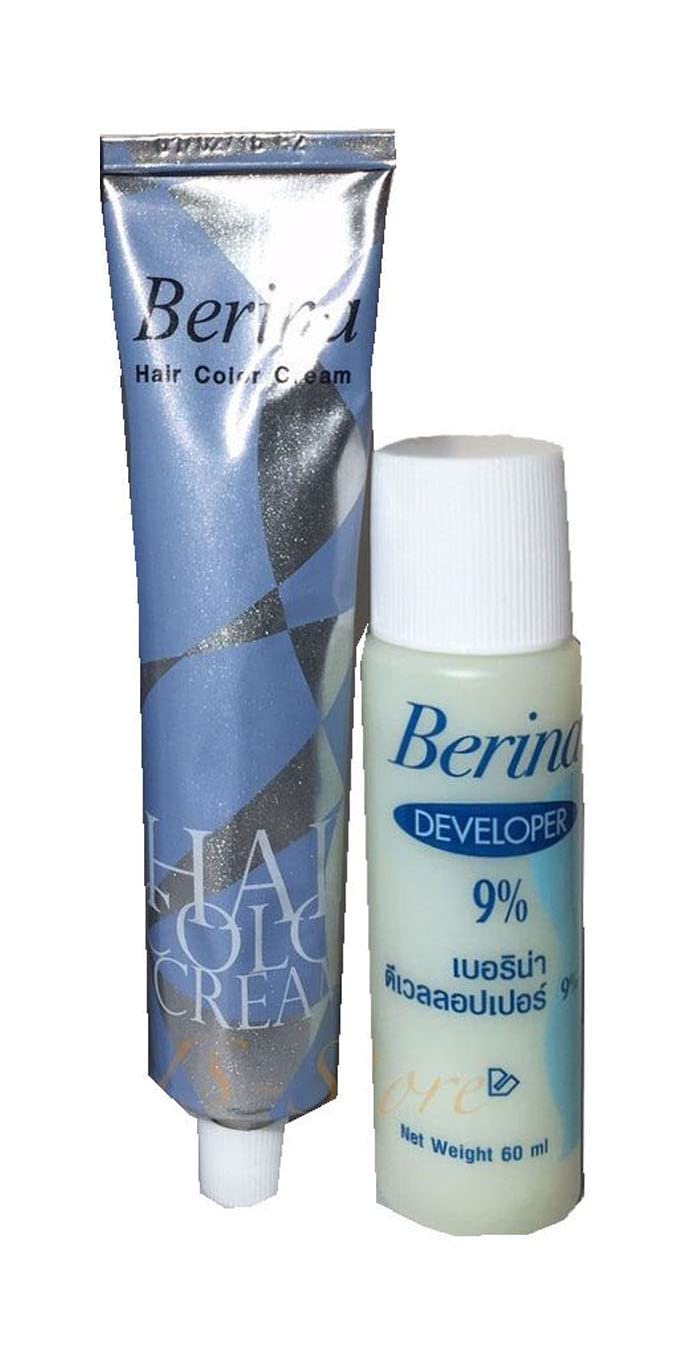Hair Colour Permanent Hair Cream Dye Light Grey by Berina