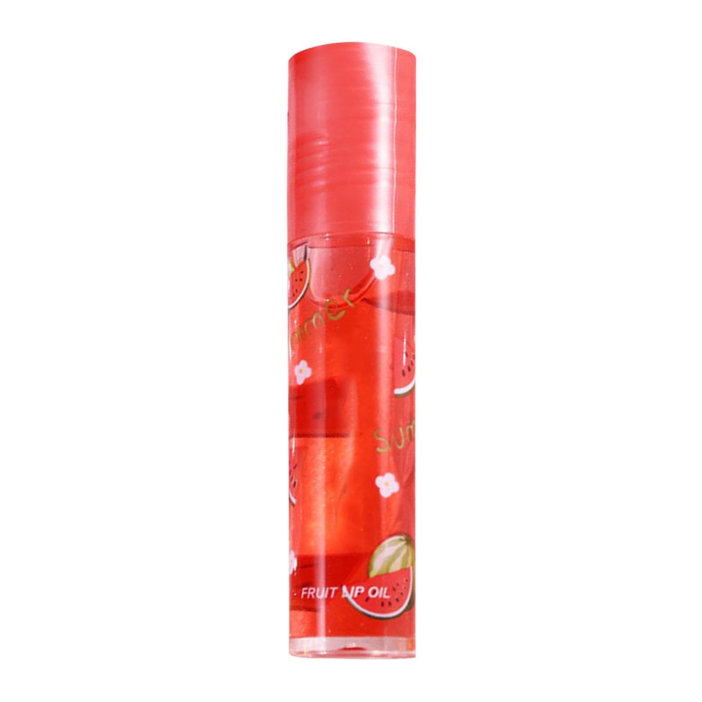 Naysku Fruity Flavors Rolling Ball Lip Oil - Fruit-Flavored Lip Gloss, Clear Color Lip Gloss Sets, Long Lasting Moisturizing Lip Balm, Roll-On Lip