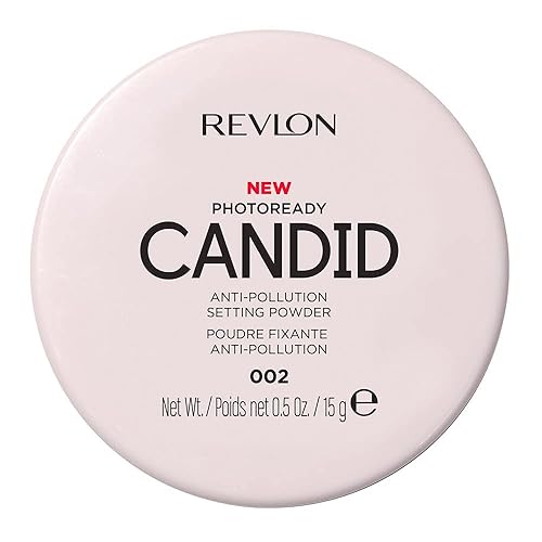 Revlon PhotoReady Candid Setting Powder, with Anti-Pollution, Antioxidant Ingredients, without Parabens, Pthalates and Fragrances; Shade 002 .34 Fluid