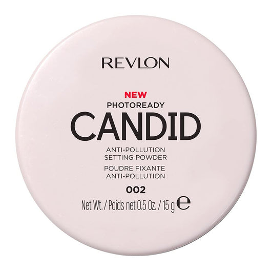 Revlon PhotoReady Candid Setting Powder, with Anti-Pollution, Antioxidant Ingredients, without Parabens, Pthalates and Fragrances; Shade 002 .34 Fluid