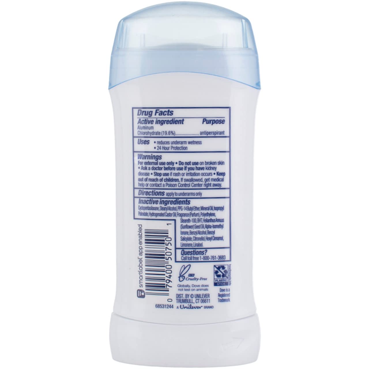 Dove Antiperspirant Deodorant, Fresh 2.6 ounces (Pack of 2) Beauty and Personal Care Dove