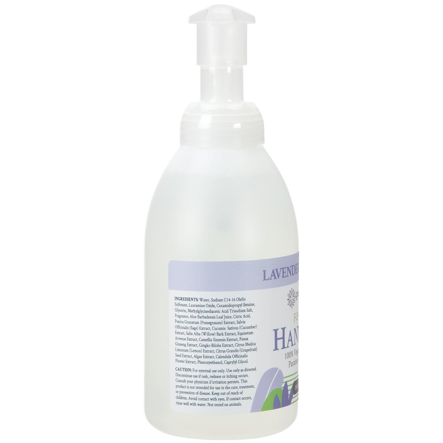 Ginger Lily Farms Botanicals All-Purpose Foaming Hand Soap Refill, 100% Vegan & Cruelty-Free, Lavender Chamomile Scent, 20 Fl Oz (Pack of 8)