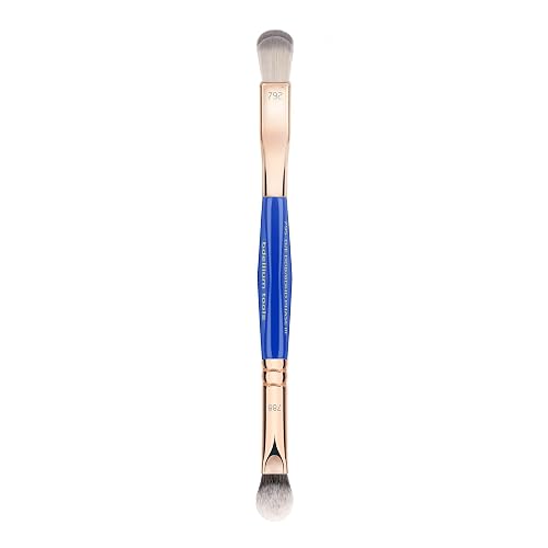Bdellium Tools Professional Makeup Brush Golden Triangle 795 Double-Ended Eye Double Dome Blender/BHHD Phase III with 792/788 double-ended