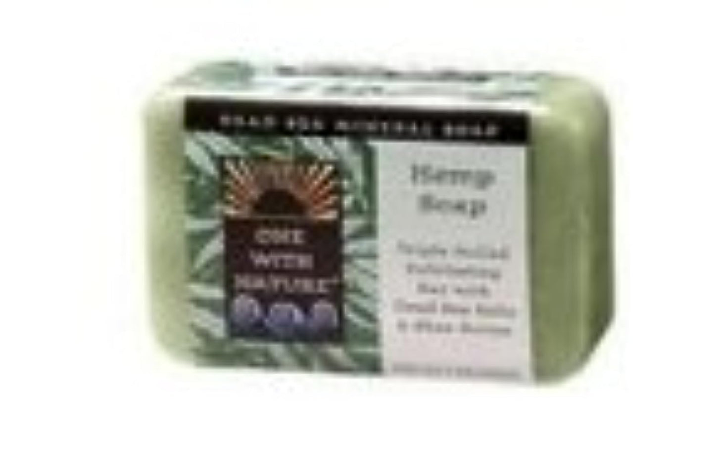 One With Nature Soap Bar Peppermint, 7 oz