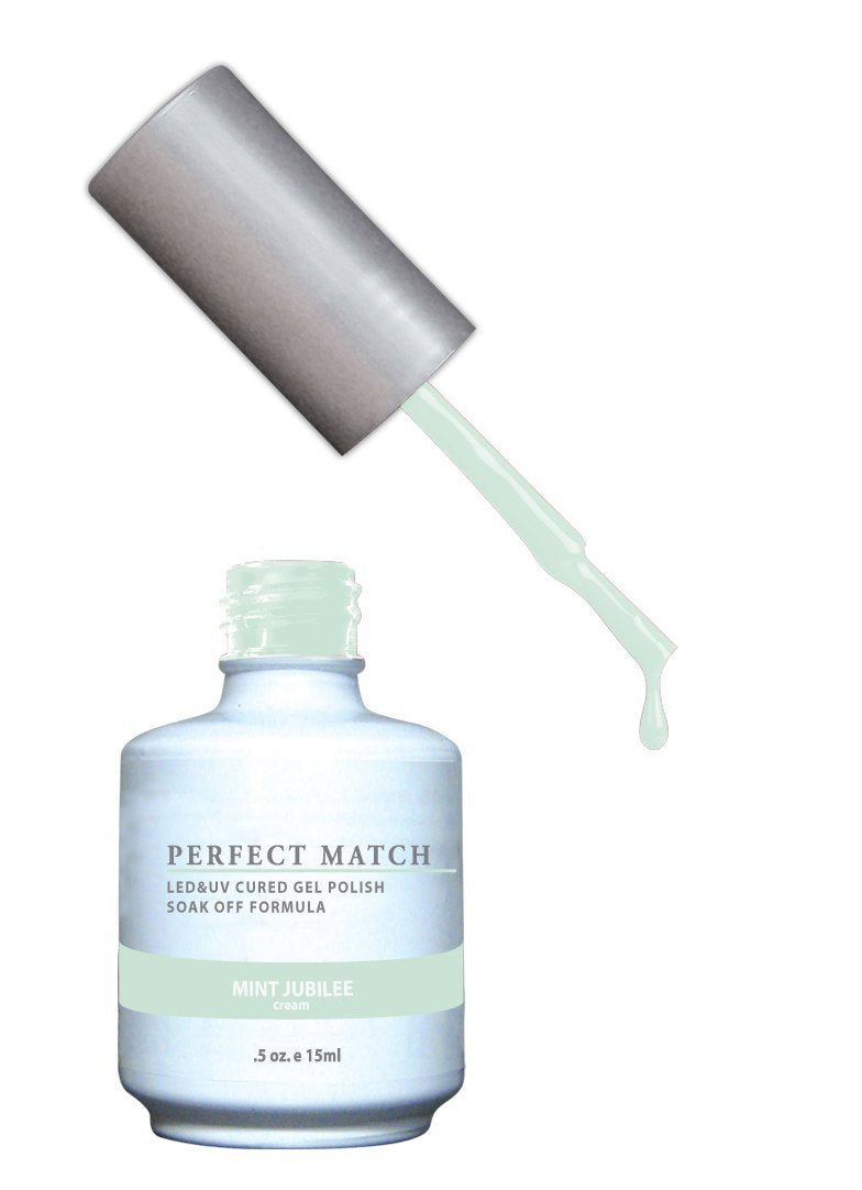 LeChat Perfect Match Gel Polish, Mint Jubilee, 0.5 Fl Oz (PMS116) Beauty & Personal Care LECHAT