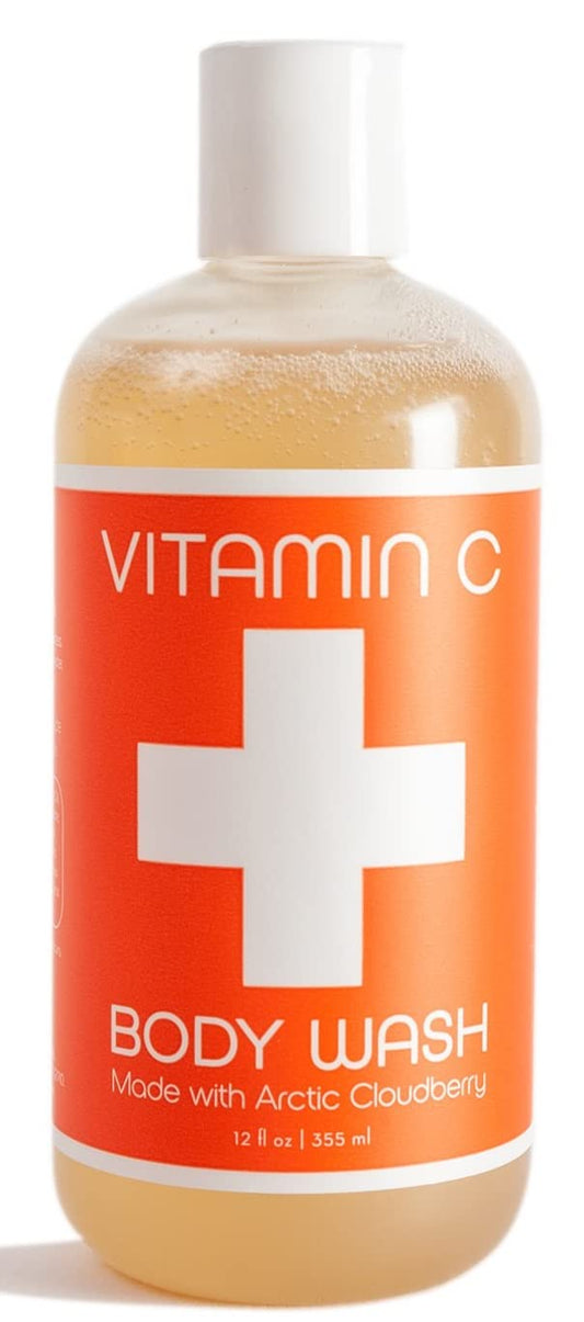 Swedish Dream VITAMIN C Body Wash | Made with Arctic Cloudberry | No Sulfates, Parabens, or Silicones | Vegan | Cruelty Free | 12 fl oz, 355 ml |