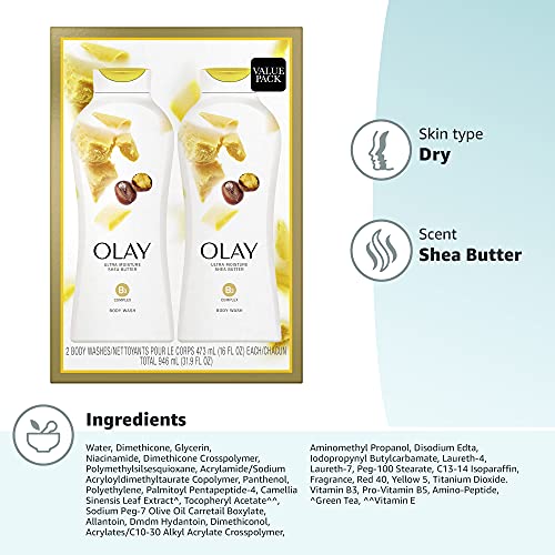 Olay Shea Butter, 16 oz