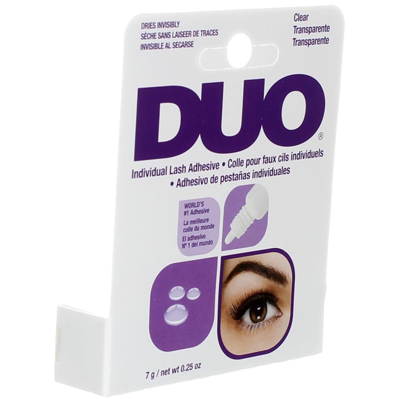 Duo Eyelash Individual Adhesive Clear 0.25 Ounce (7ml) (2 Pack)