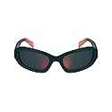 KARL LAGERFELD Unisex Sunglasses, Petrol/Brick, 57