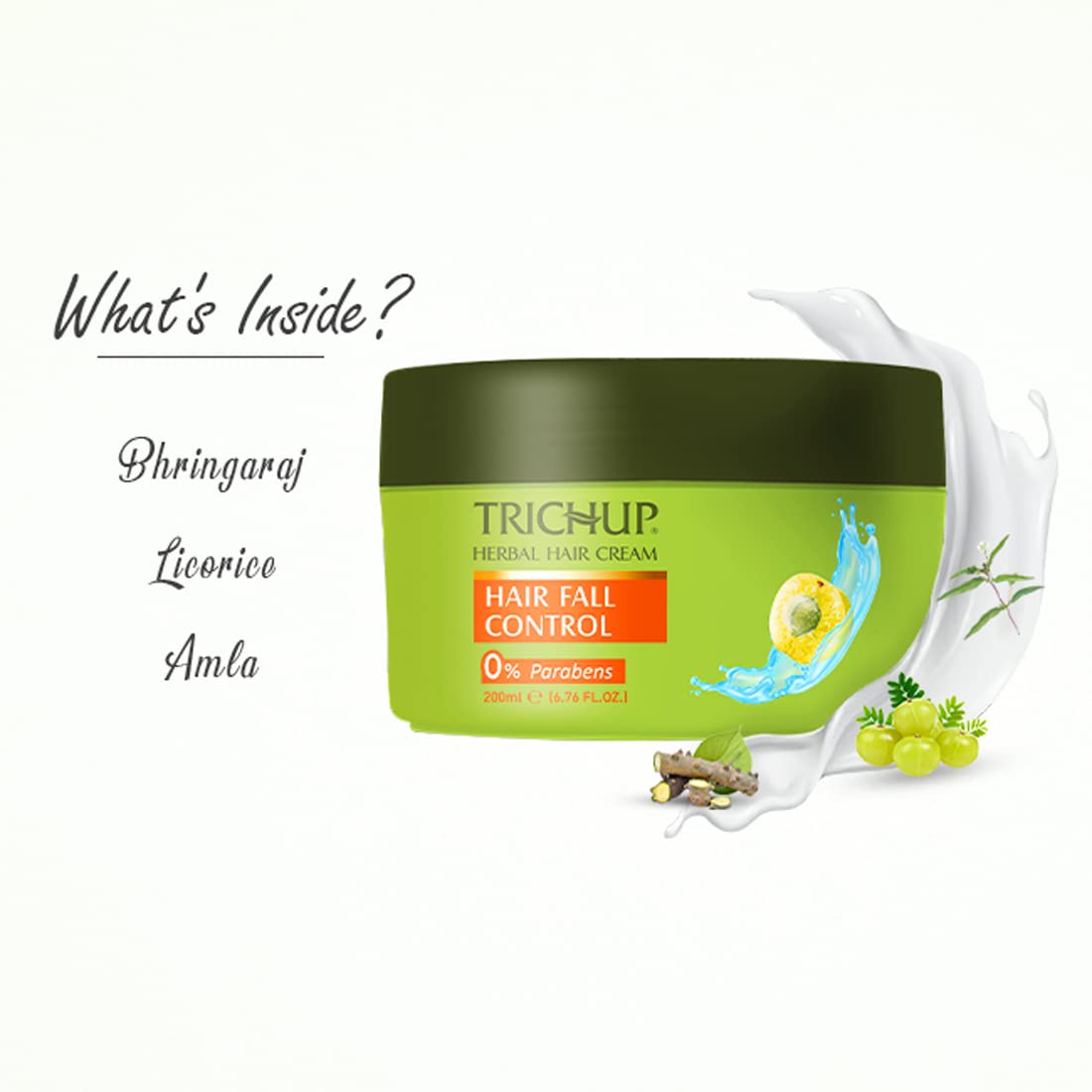 Trichup Hair Fall Control Herbal Hair Cream (200ml)