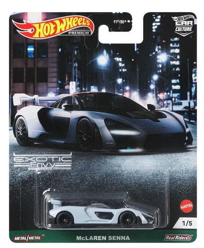 Hot Wheels Car Culture 2021 Exotic Envy Complete Set of 5 Vehicles