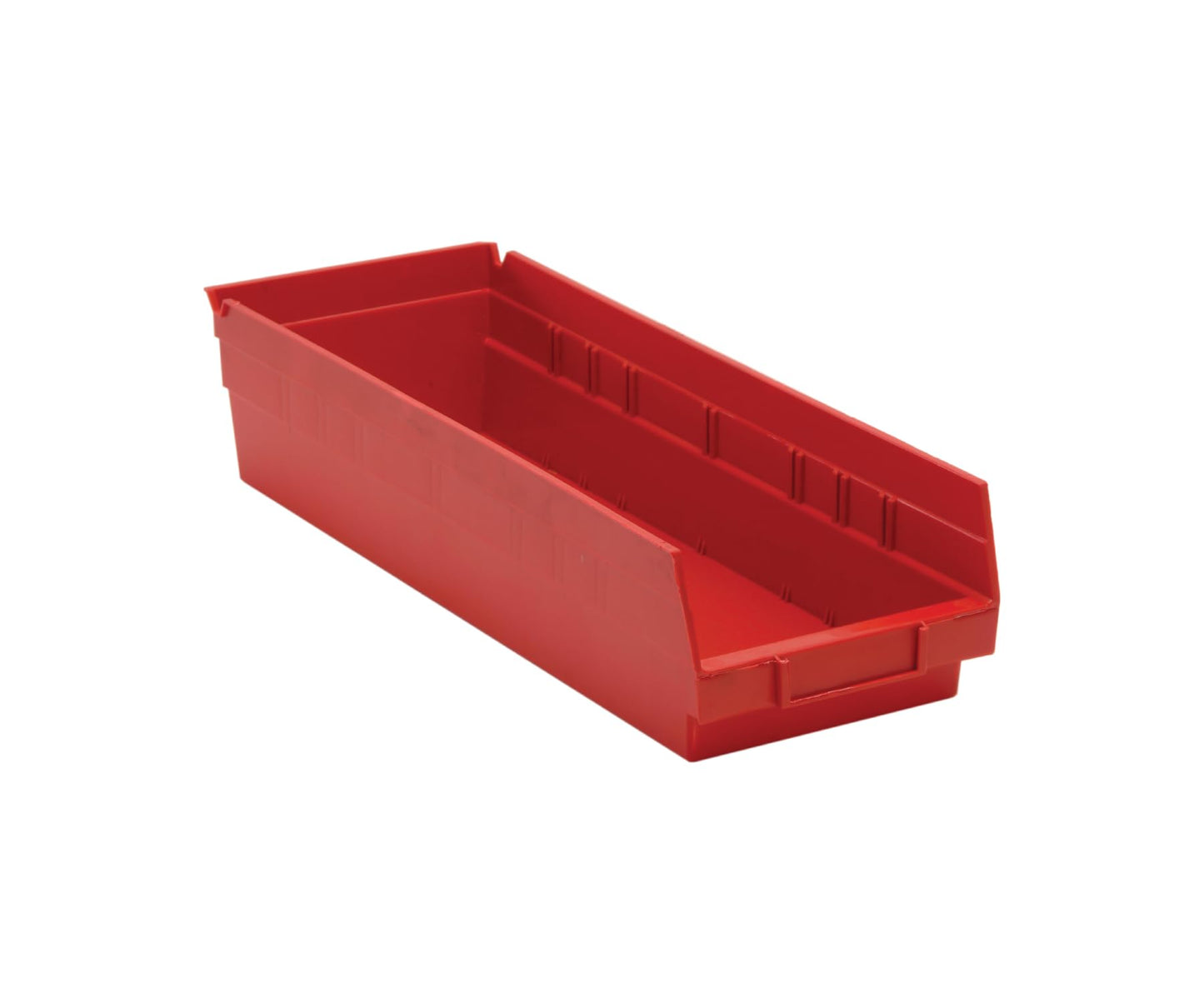 Quantum Storage QSB104 Hanging Plastic Shelf Bin Storage Containers - 17-7/8" x 6-5/8" x 4" - 20 Pack