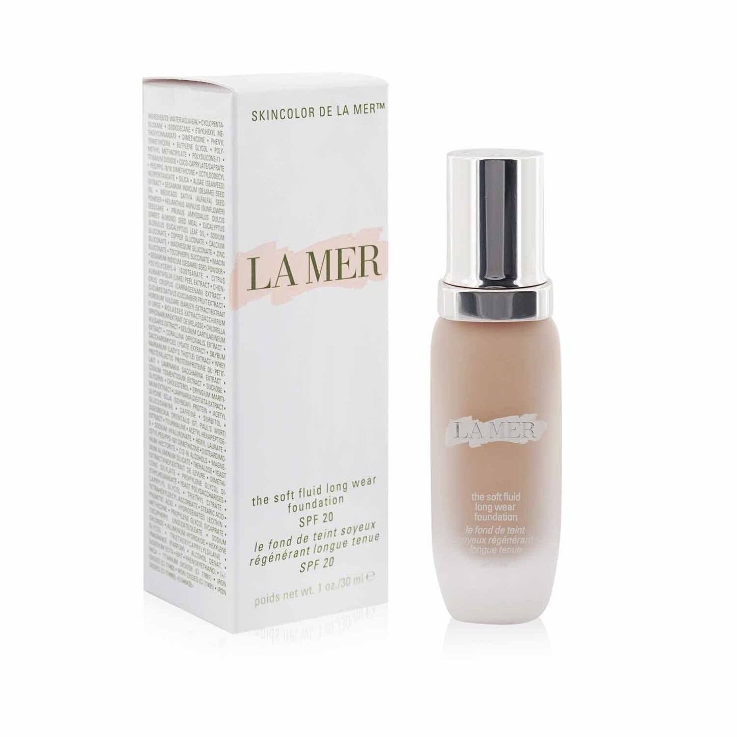 La Mer The Soft Fluid Long Wear Foundation broad spectrum SPF 20 1oz