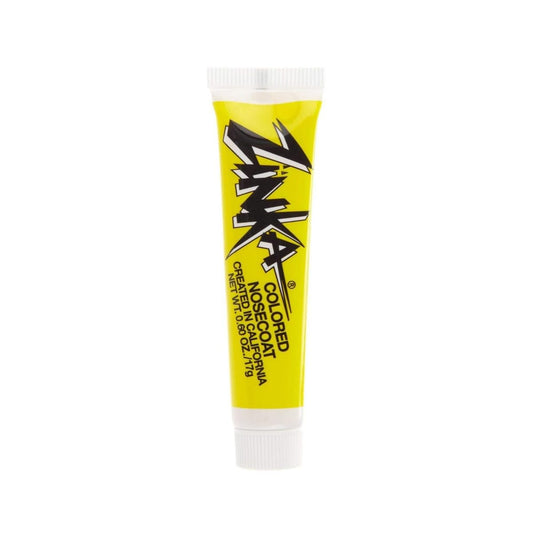 Zinka Colored Zinc Oxide Sunblock - High Zinc Formula for Nose and Face, Water & Sweat Resistant, Yellow