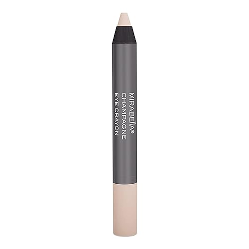 Mirabella Eye Crayon Jumbo Waterproof Eyeliner Pencil, Ultra-Creamy and Highly Pigmented Eyeshadow Stick Glides Smoothly and Blends Effortlessly…