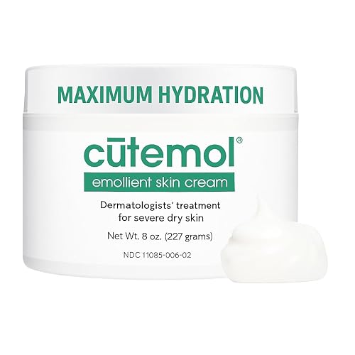 Cutemol Emollient Moisturizing Cream - Serious Moisturizer Lotion Balm for Recovering Dry, Damaged Skin - Hydration for Cracked Hands and Feet