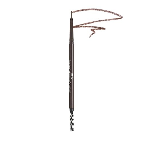 tarte Amazonian clay waterproof brow pencil - Eyebrow Pencil to Shape, Define & Fill with Vitamin E to Nourish Brows, Vegan & Cruelty Free