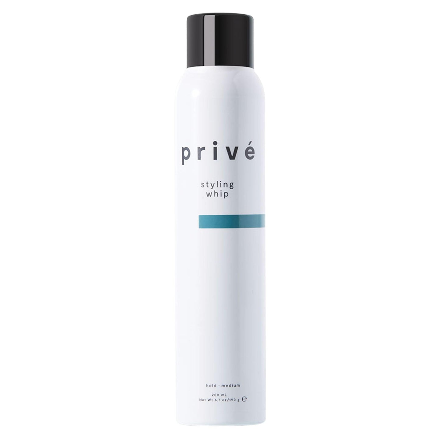 Privé Styling Whip Hair Mousse - Lightweight Foam for Volume, Body and Lift - Flexible Medium Hold with Frizz Control - Soft Touchable Finish
