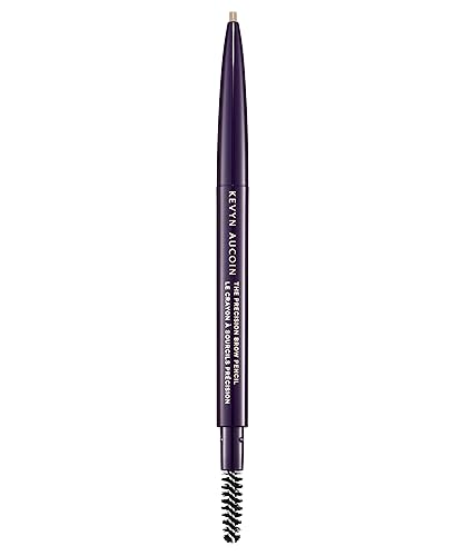 Kevyn Aucoin The Precision Brow Pencil, Ash Blonde: Ultra slim, thin and strong. Retractable plus spoolie brush. Pro makeup artist go to. Sculpt