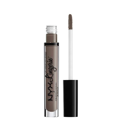 NYX PROFESSIONAL MAKEUP Lip Lingerie Matte Liquid Lipstick - Scandalous (Teal With Silver Shimmer)