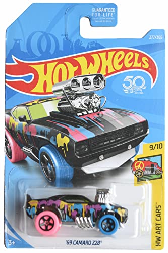 Hot Wheels '69 Camaro Z28, HW Art Cars 9/10