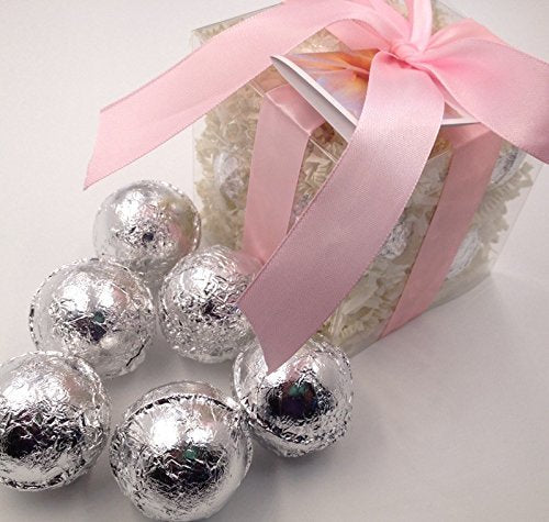 Spa Pure White Tea Ginger: Bath Bomb Gift Set with 6 Bath Bomb Fizzies with Shea Butter, Ultra Moisturizing (14 oz) Great for Dry Skin (6 Count) Pack…