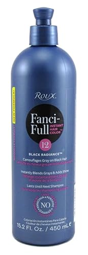 Roux Fanci-Full Rinse #12 Black Radiance 15.2 Ounce (Pack of 6)