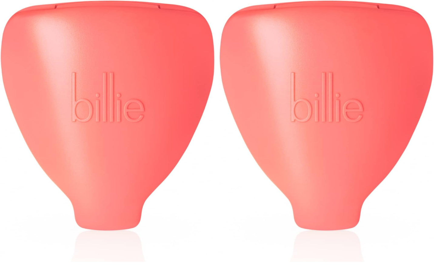 Billie 5-Blade Women’s Razor Travel Case - Coral (Pack of 2) Beauty and Personal Care Billie Default Title