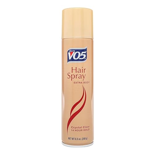 Alberto VO5 Crystal Clear Extra Body Hair Spray - Volumizing Hair Spray for Styling - Frizz and Humidity Control - Clear Spray Formula - 8.5 oz