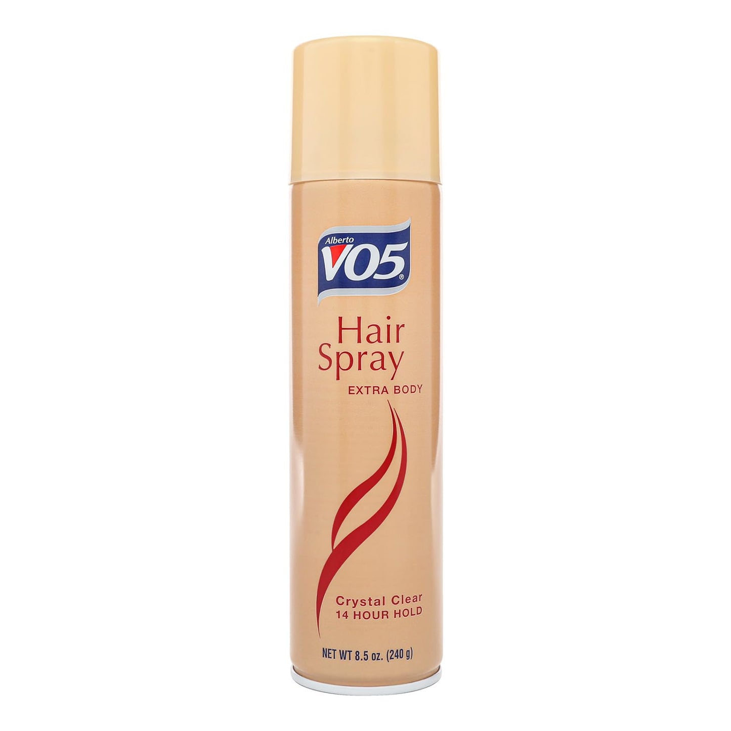 Alberto VO5 Crystal Clear Extra Body Hair Spray - Volumizing Hair Spray for Styling - Frizz and Humidity Control - Clear Spray Formula - 8.5 oz