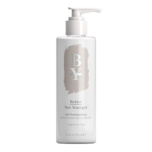 Better Not Younger Fragrance Free Conditioner for Women 40+ - Sulfate Free Hypoallergenic Conditioner for Sensitive Scalp & Thinning Hair