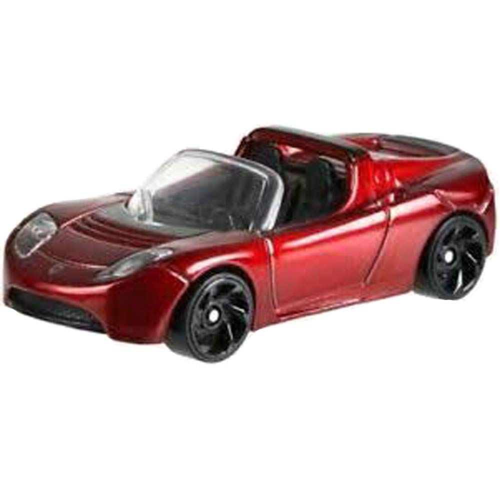 Hot Wheels 2019 Greetings From Space '08 Tesla Roadster, Maroon
