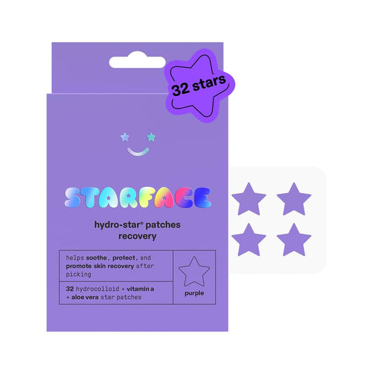 Starface Hydro-Star Recovery Acne Patches Purple